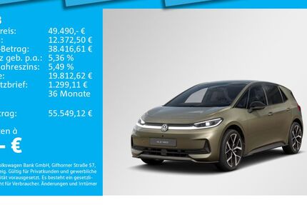 VW ID.3 3.000 km 49.490 &euro; München 81825