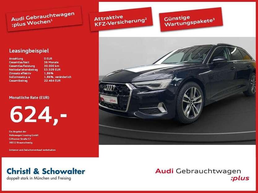 Audi A6 19.980 km 53.509 € Freising 85356
