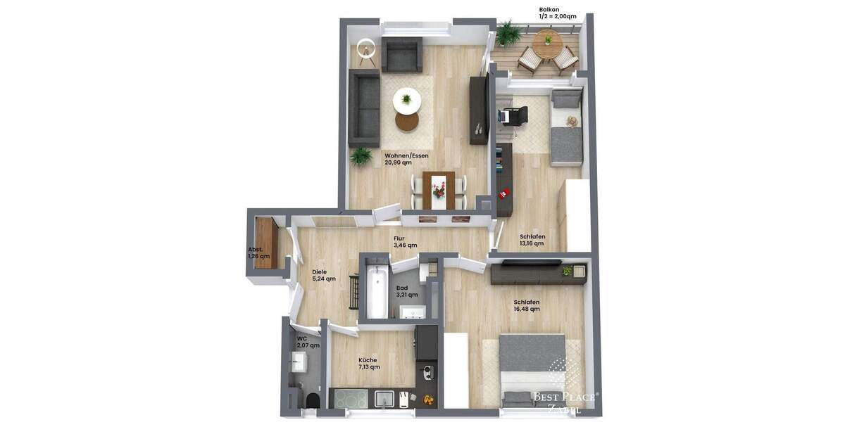 Einfamilienhaus München Aubing-Lochhausen-Langwied - 3 Zimmer, 566.000&euro; | Angebot:25480063