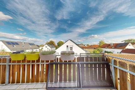 Raum für Liebe, Lachen und Leben - Dachgeschosswohnung mit Balkon 5 zimmer