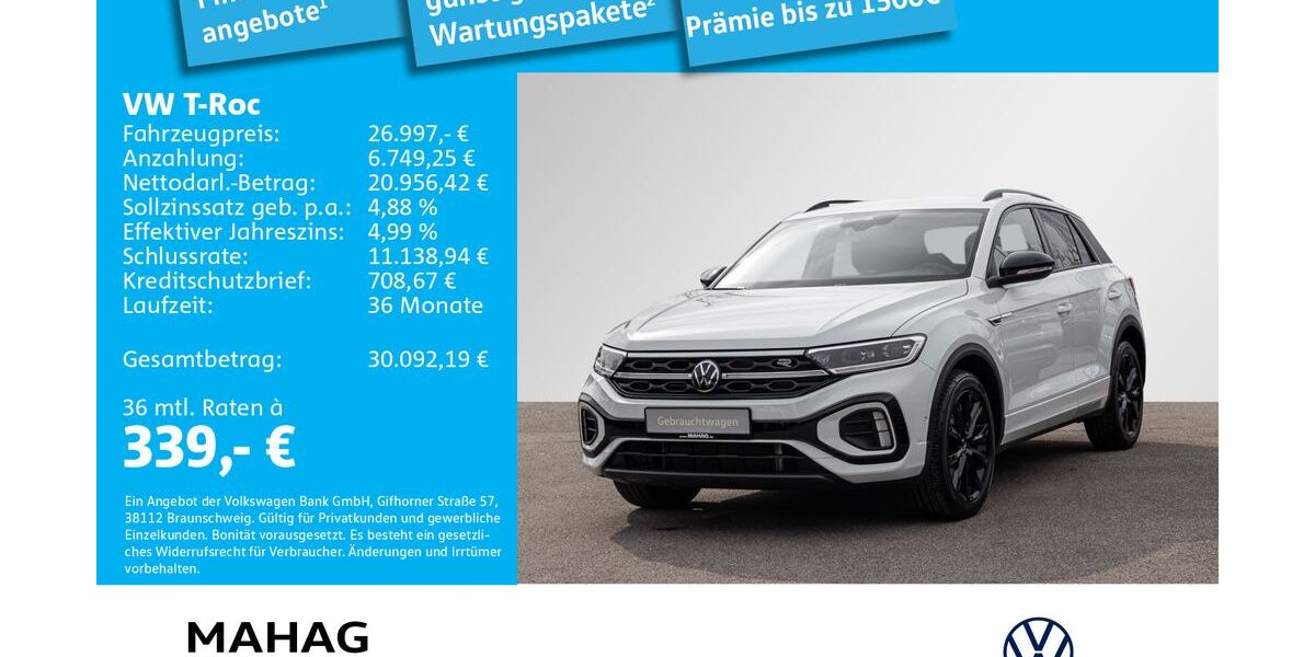 VW T-Roc 42.285 km 26.997 &euro; München 81825