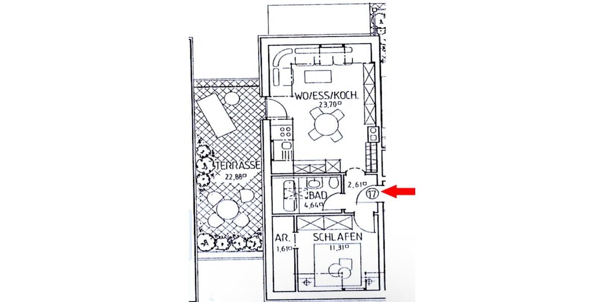 Dachgeschoßwohnung München Altstadt-Lehel - 2 Zimmer, 53 m&sup2;, 200.000&euro; | Angebot:25876501