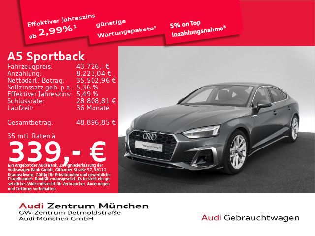 Audi A5 16.627 km 39.998 &euro; München 80935