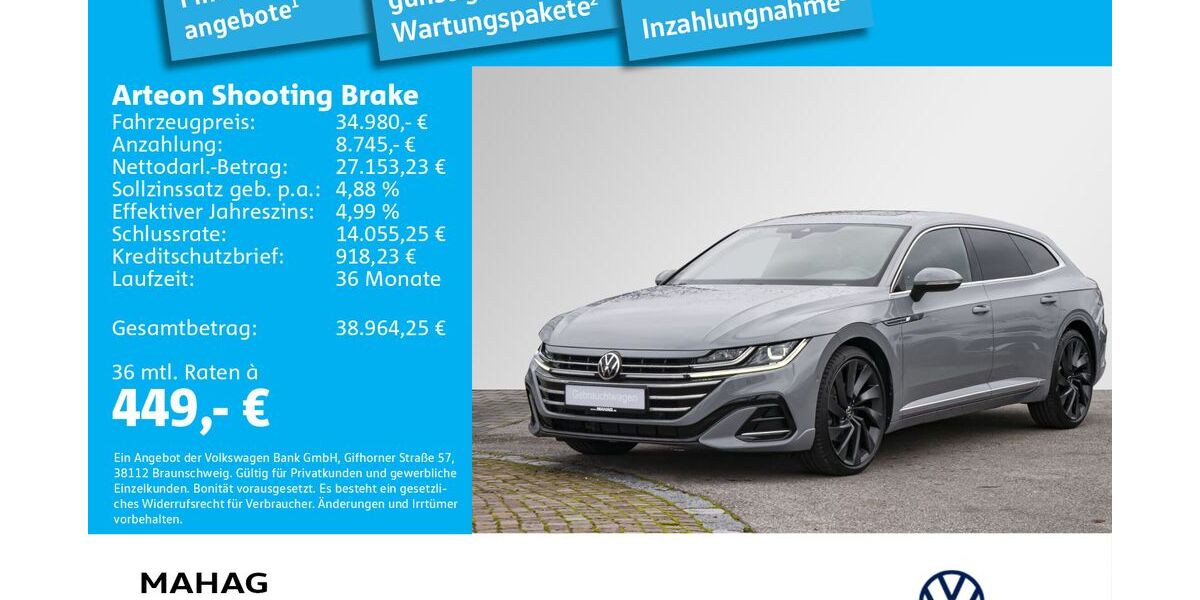 VW Arteon 25.659 km 34.980 &euro; Dachau 85221