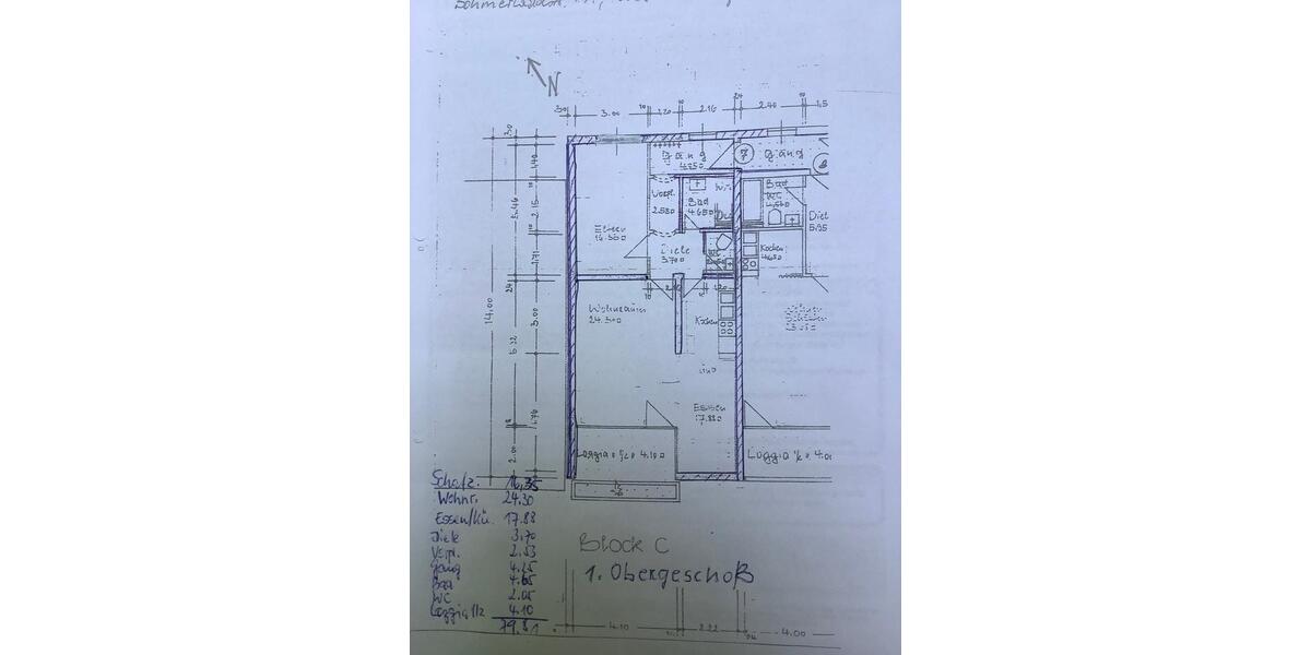 Etagenwohnung Eching - 2 Zimmer, 78 m&sup2;, 389.000&euro; | Angebot:21281115