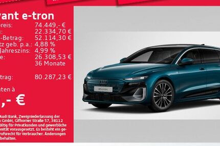 Audi A6 e-tron 15.586 km 74.449 &euro; Eching 85386