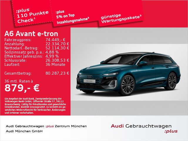 Audi A6 e-tron 15.586 km 74.449 &euro; Eching 85386