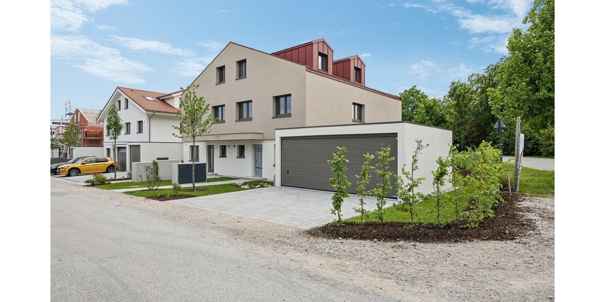 Bezug Sommer 2026 Design DHH mit Doppelgarage und Loisachblick - Doppelhaushälfte Wolfratshausen Farchet | Angebot:26785599