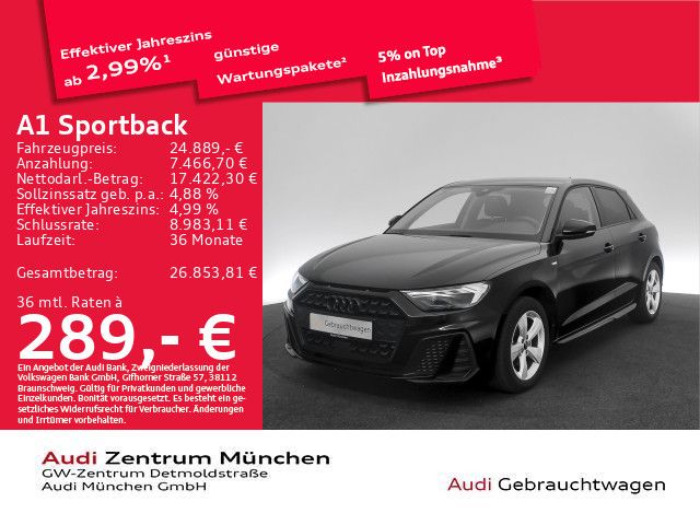Audi A1 34.393 km 24.889 &euro; München 80935