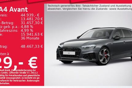 Audi A4 17.038 km 44.441 € Eching 85386
