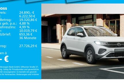 VW T-Cross 3.000 km 24.890 € München 81825