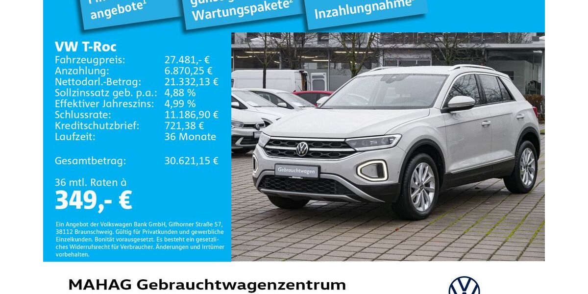 VW T-Roc 25.045 km 25.884 &euro; München 80935