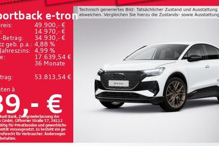 Audi Q4 e-tron 9.088 km 49.142 &euro; München 81825