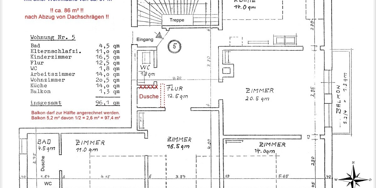 * ALTBAU-JUWEL in SEENÄHE * 4-Zimmer-Dachgeschoss-Wohnung * Balkon und Gartennutzung * Stellplatz * - Dachgeschoßwohnung Starnberg | Angebot:26992364