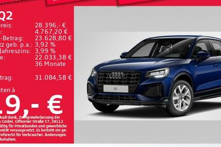 Audi Q2 14.898 km 27.337 &euro; Eching 85386