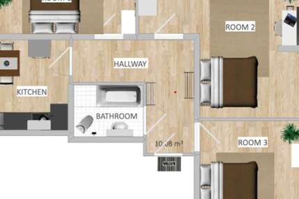 Zimmer München Obersendling - 800&euro; | Angebot:27716872