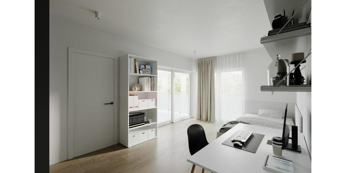 Möbliertes Studio-Apartment 1-Zimmer Wohnung für Studenten in Eching - Erstbezug ab Januar 2026 zimmer