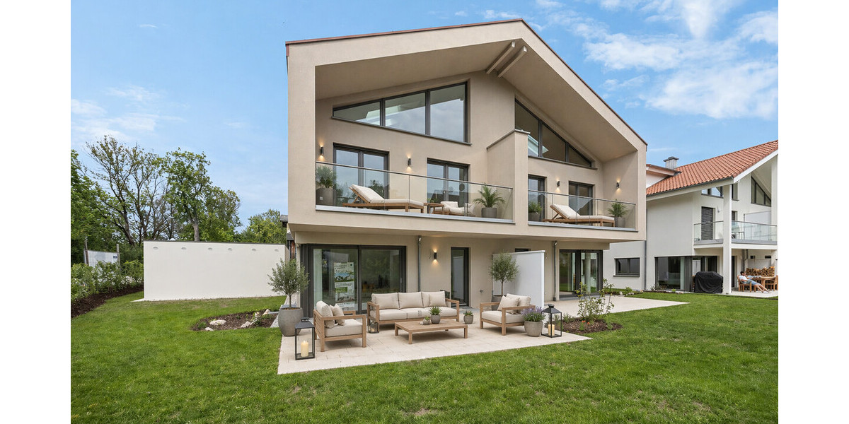 Bezug Sommer 2026 Design DHH mit Doppelgarage und Loisachblick - Doppelhaushälfte Wolfratshausen Farchet | Angebot:26785599