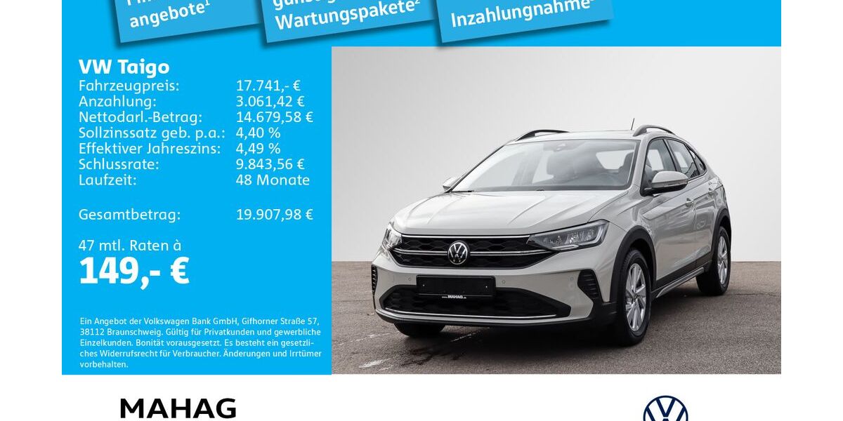 VW Taigo 28.454 km 17.243 &euro; München 81825