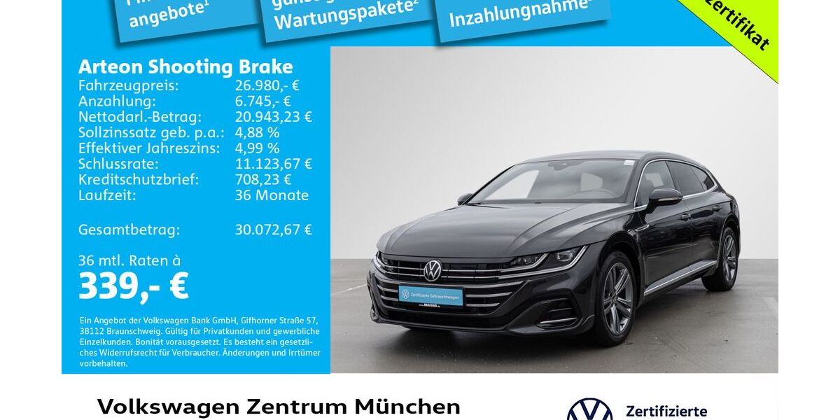 VW Arteon 78.585 km 26.980 &euro; München 80687