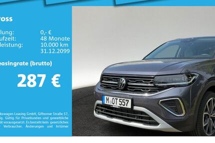VW T-Cross 7.429 km 25.270 € Ottobrunn 85521