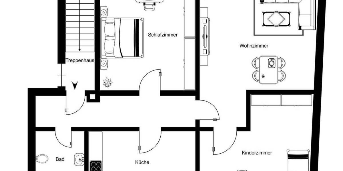 Etagenwohnung Dachau - 3 Zimmer, 70 m&sup2;, 229.000&euro; | Angebot:25996519