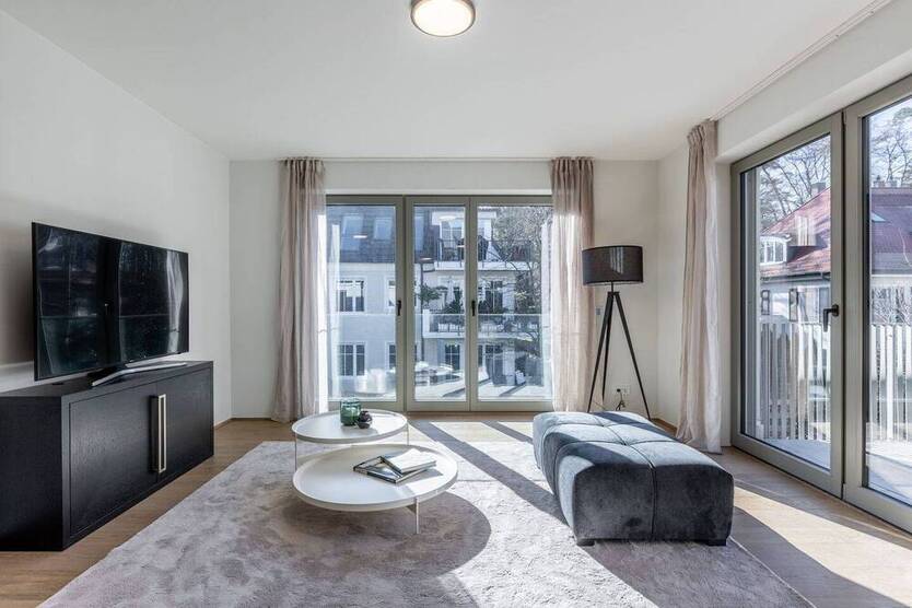 OUTSTANDING Noble 4-Zimmer-Wohnung mit 2 Balkonen- NeubauErstbezug