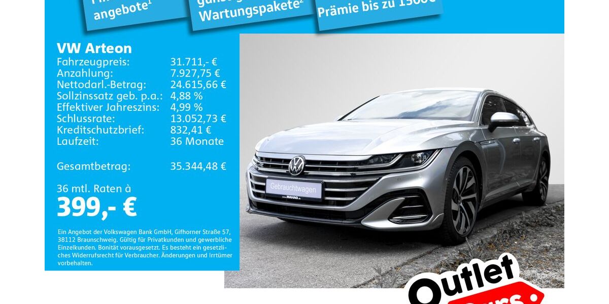 VW Arteon 22.662 km 30.914 &euro; München 80935