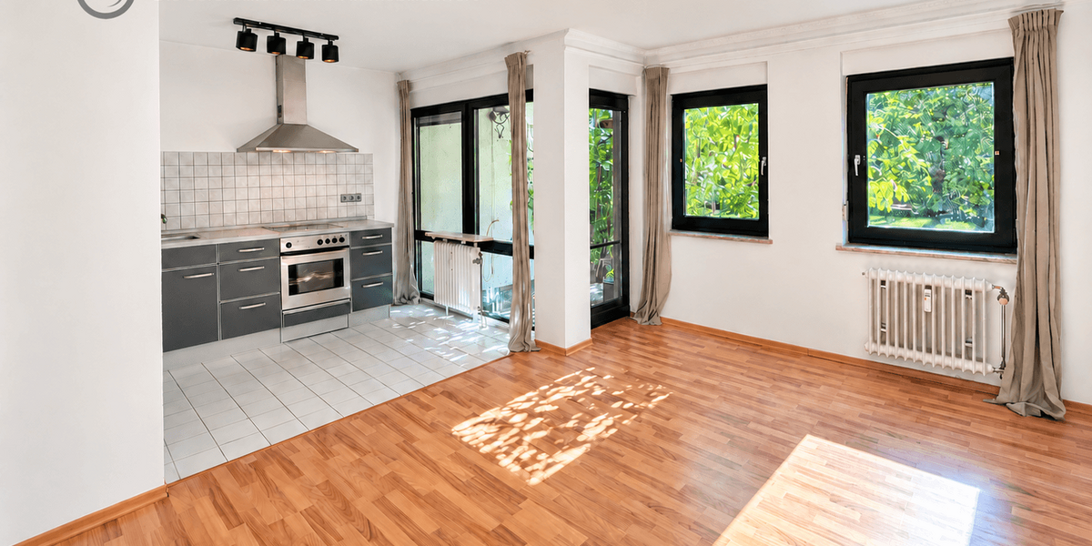 Etagenwohnung München Trudering - 2 Zimmer, 56 m&sup2;, 1.300&euro; | Angebot:27718904