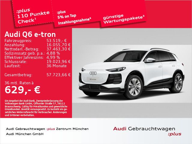 Audi Q6 e-tron 8.434 km 53.519 &euro; Eching 85386