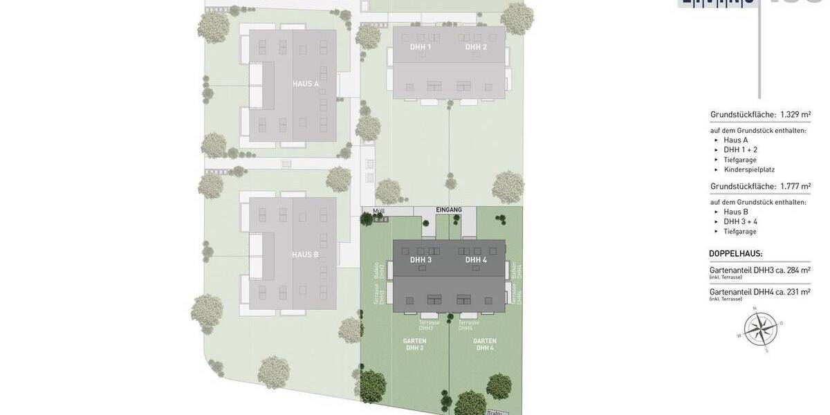 Familiengerechte Doppelhaushälfte mit Souterrain-Bereich, Speicher und großem Garten 5 zimmer