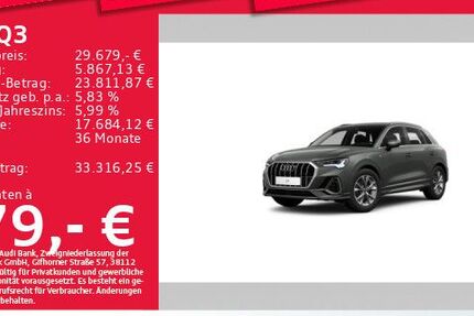 Audi Q3 6.942 km 29.679 &euro; München 81825