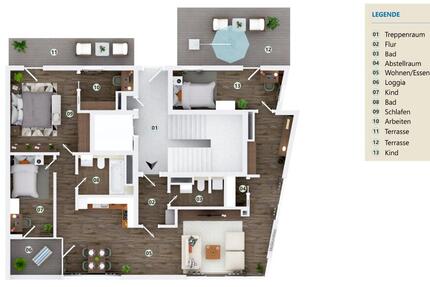 4 Zimmerwohnung in hochwertiger Wohnanlage in Unterföhring 4 zimmer