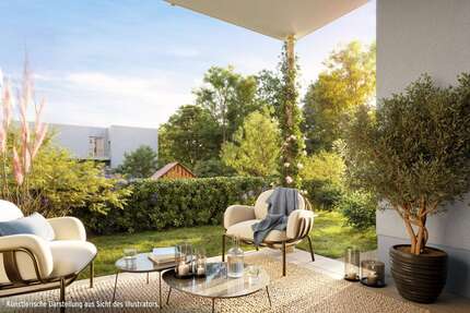 Wohnung München / Am Hart Am Hart - 2 Zimmer, 66 m&sup2;, 644.900&euro; | Angebot:24729484