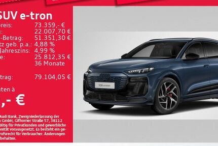Audi SQ6 e-tron 26.470 km 72.931 &euro; Eching 85386