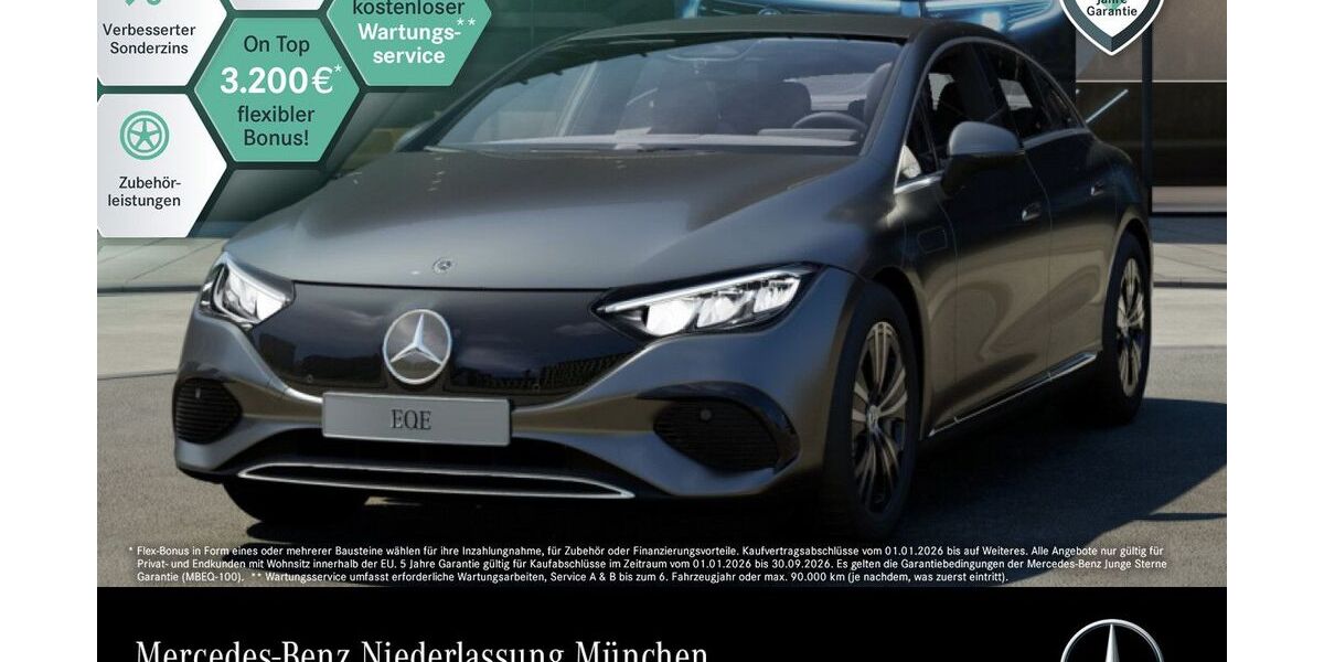 Mercedes-Benz EQE 10.650 km 42.990 &euro; München 80636