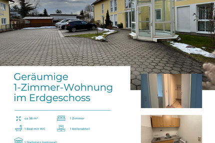 Wohnung Krailling - 1 Zimmer, 38 m&sup2;, 675&euro; | Angebot:25059821