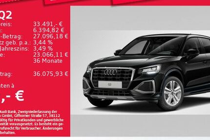 Audi Q2 19.874 km 29.977 &euro; Eching 85386