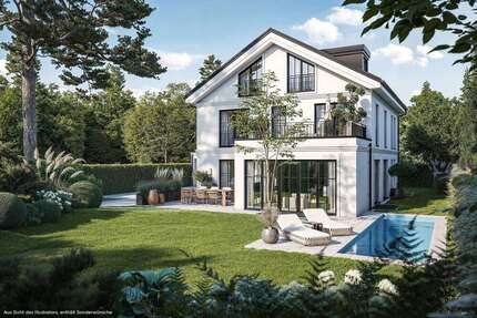 Haus München Bogenhausen - 6 Zimmer, 288 m&sup2;, 3.499.000&euro; | Angebot:26584659