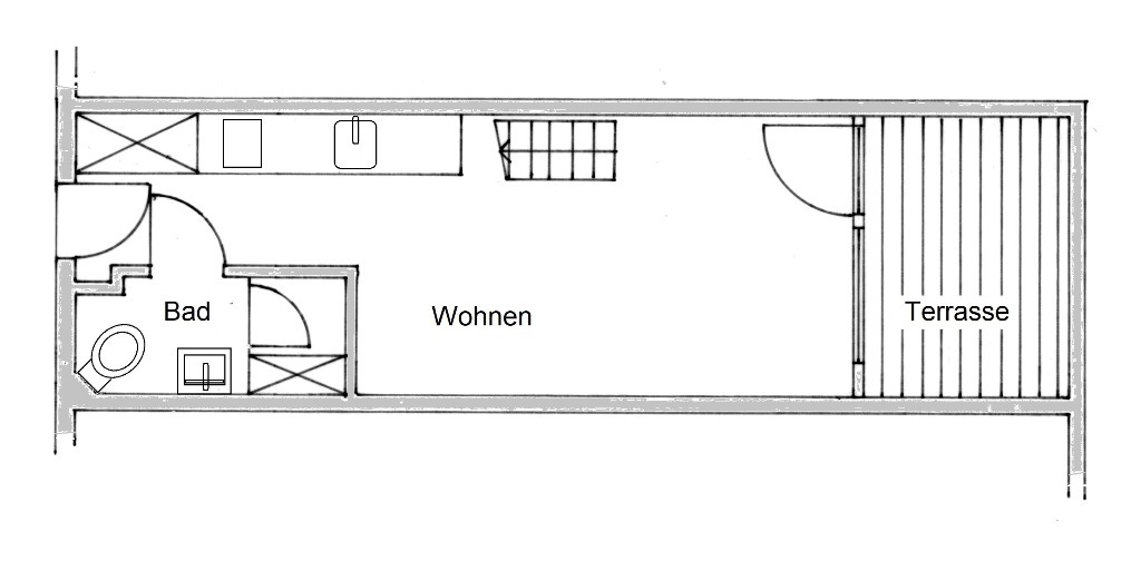 Bestlage Universität, aussergewöhnliche Sanierung und Innenausstattung 2 zimmer