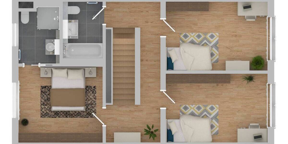 Reihenmittelhaus Kirchheim bei München Kirchheim - 5 Zimmer, 130 m&sup2;, 2.590&euro; | Angebot:26454334