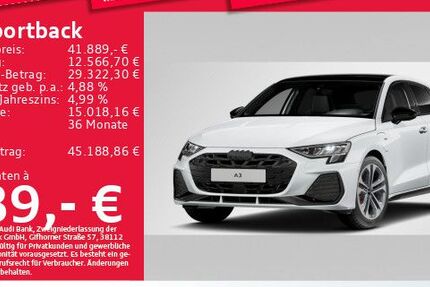 Audi A3 6.305 km 41.889 &euro; München 81825