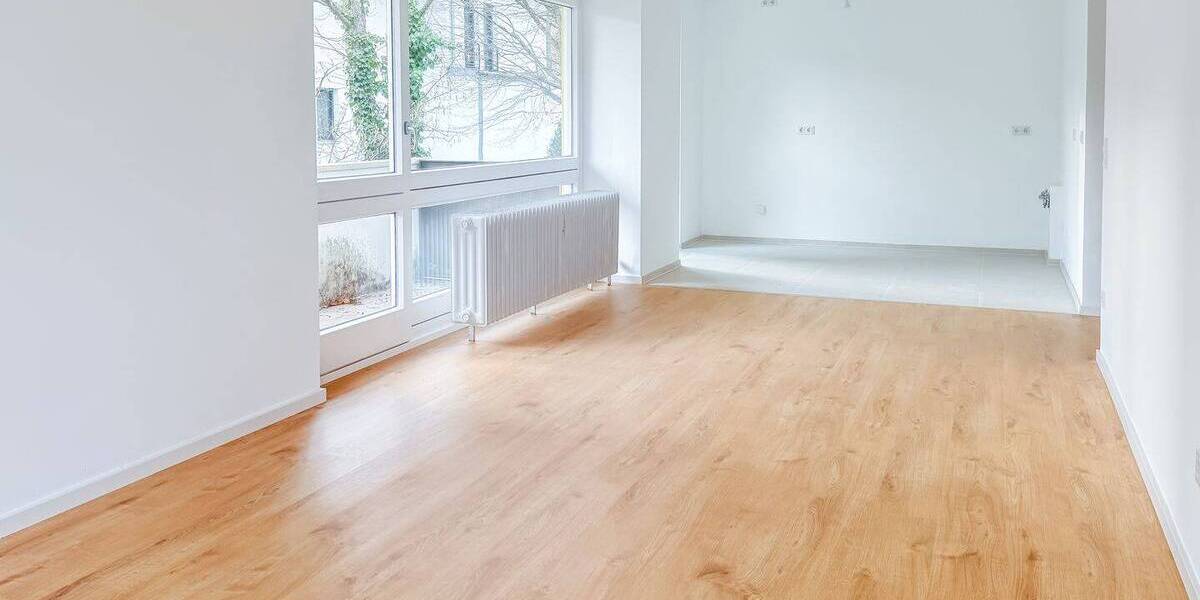 Ihr neues Zuhause - Stilvolle, kernsanierte 2-Zimmer-Wohnung mit zwei Balkonen in Harlaching 2 zimmer