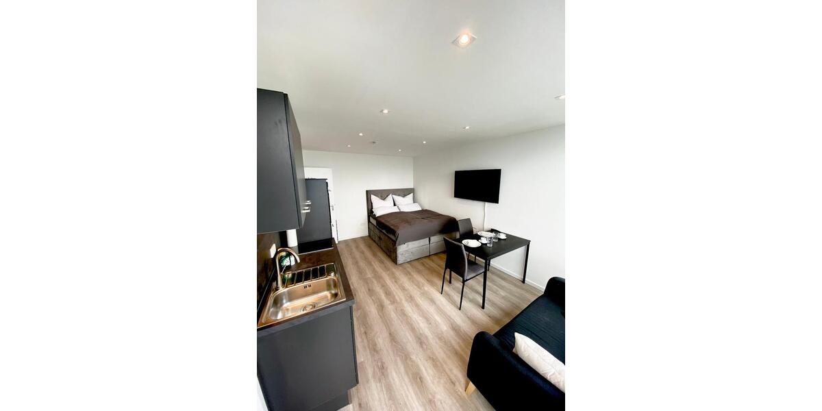 1- Zimmer Wohnung voll möbliert, Dachterrasse, renoviert 1 zimmer