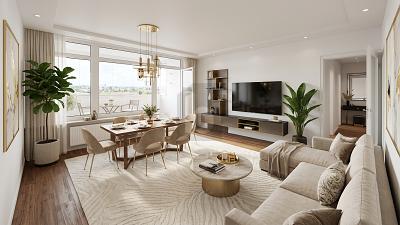 ANKOMMEN IM GRÜNEN: HELLES ZUHAUSE IN MÜNCHEN - Wohnung München Aubing-Lochhausen-Langwied | Angebot:26109670