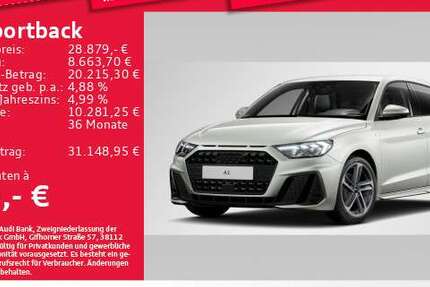 Audi A1 11.620 km 28.879 &euro; Eching 85386