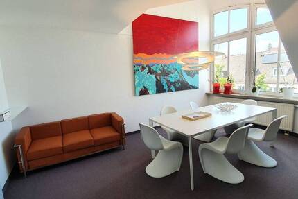 Flexible Arbeitsplätze oder eigenes Dachgeschoss im 120 m² Kreativbüro - All-in-Miete zimmer