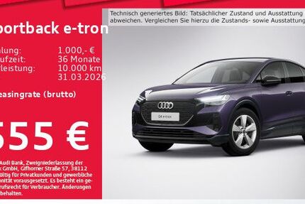 Audi Q4 e-tron 6.278 km 47.776 &euro; Eching 85386