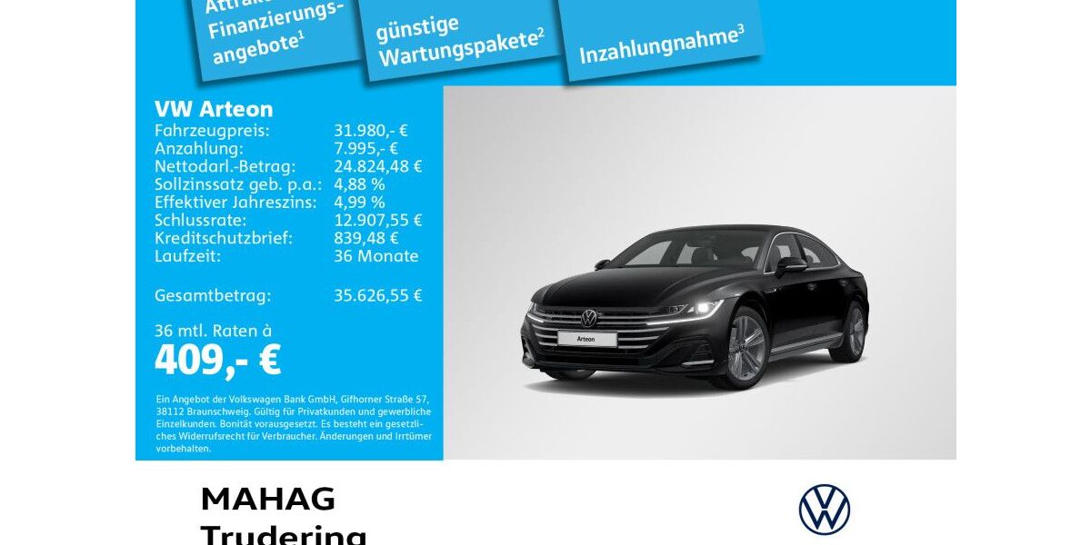 VW Arteon 28.747 km 31.980 &euro; München 81825