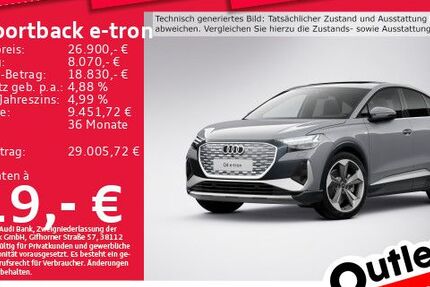 Audi Q4 e-tron 62.089 km 26.900 € München 81825